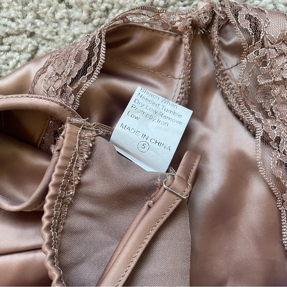 Bralette Neutral Light Brown 5 - Picture 4 of 8